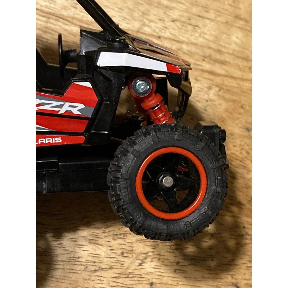 New Bright Polaris RZR RC Buggy Red Black White Off-Road Toy Vehicle 6 Inch